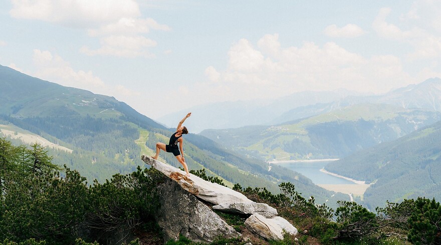 Yoga au sommet