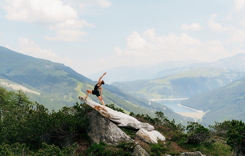 Yoga au sommet